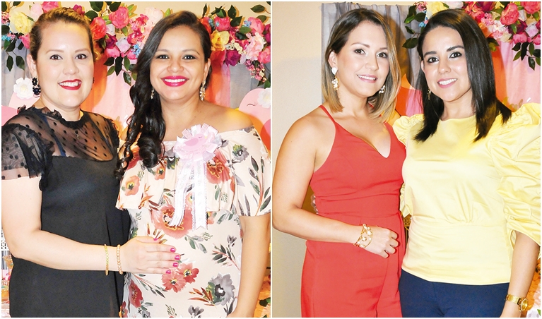 Claudia Melissa Quintanilla de López, Vivian Pineda // Ana Ferreira y Mariela Bocanegra.