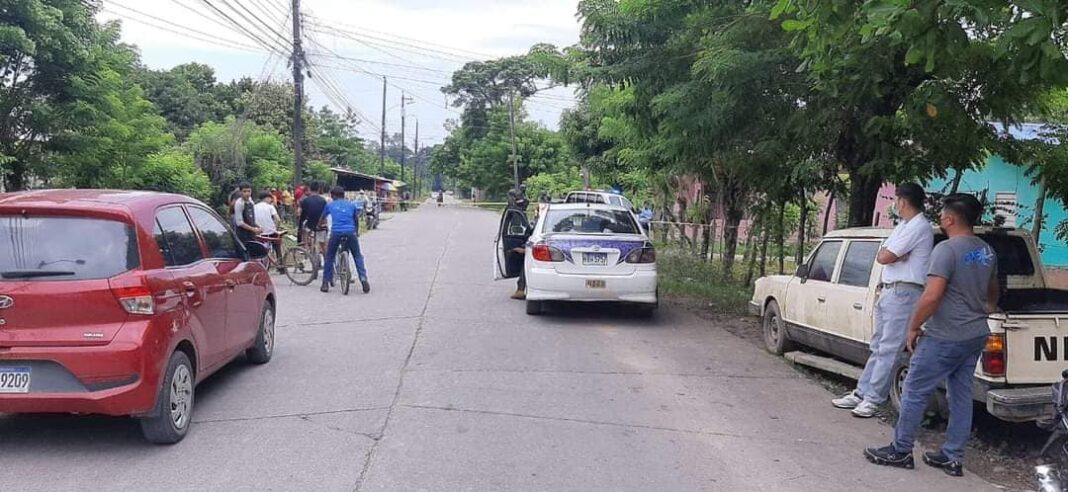 Hijo asesina de varios disparos a su propio padre en La Ceiba