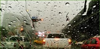 Fuerte lluvia en San Pedro Sula