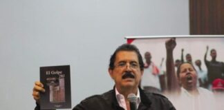 Manuel Zelaya hoy