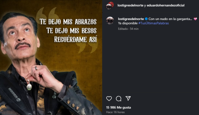 ¿Murió un integrante de Los Tigres del Norte?