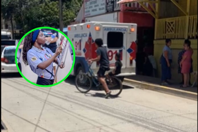 Cuerpo sin vida de una menor