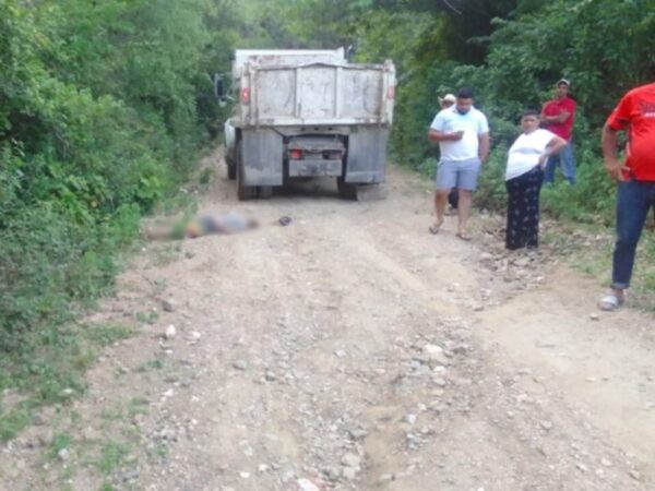 Hombre pierde la vida al caer de una volqueta en Teupasenti