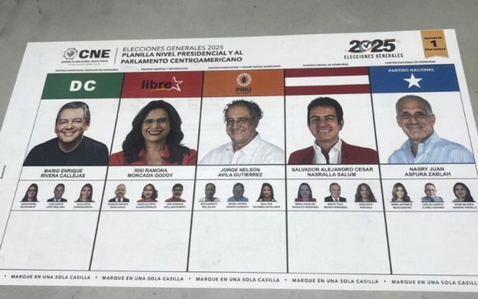 elecciones generales Honduras hoy