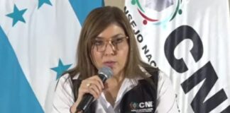 Presidenta del CNE hoy
