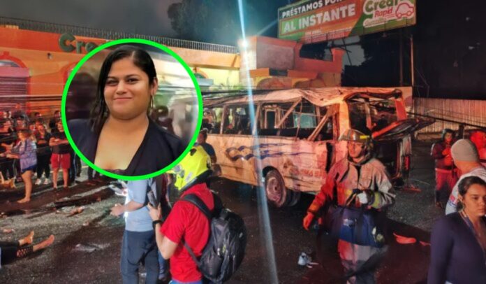 Víctima accidente San Pedro Sula