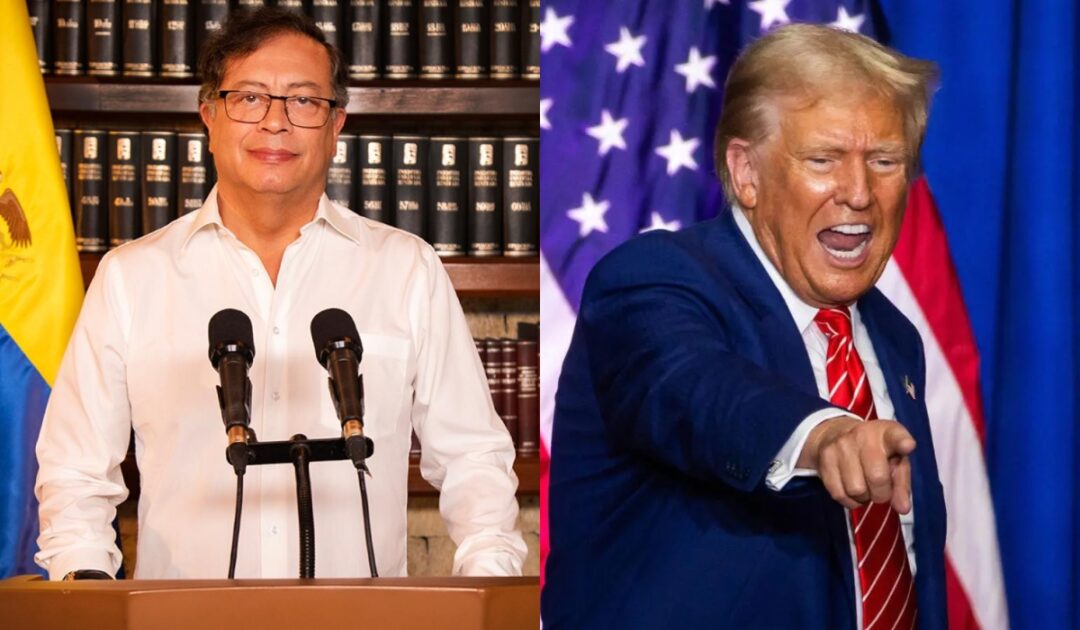 Trump y Petro entierran el hacha de guerra tras un año de insultos